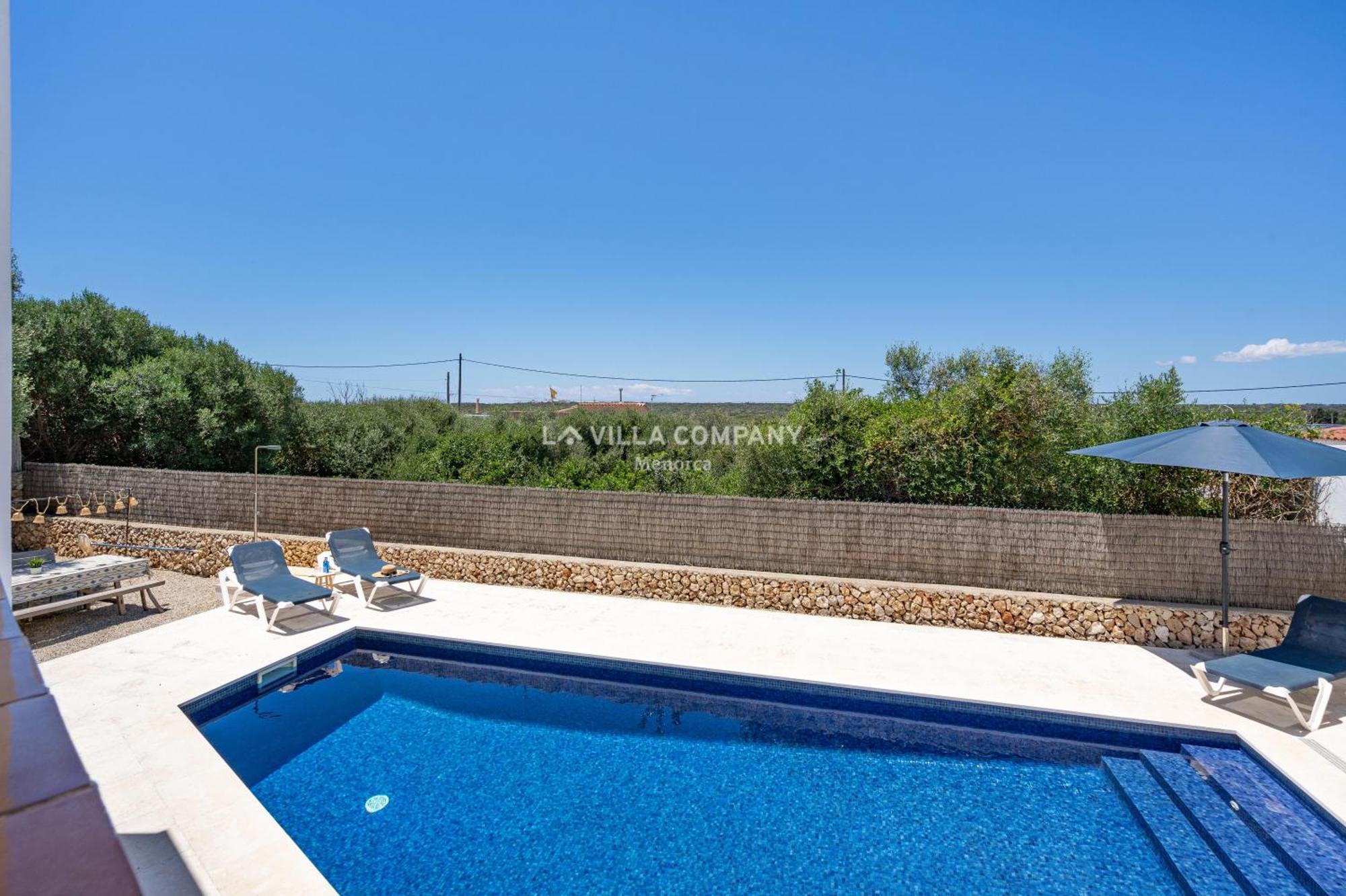 Villa Caterina Cala En Porter  Exterior foto